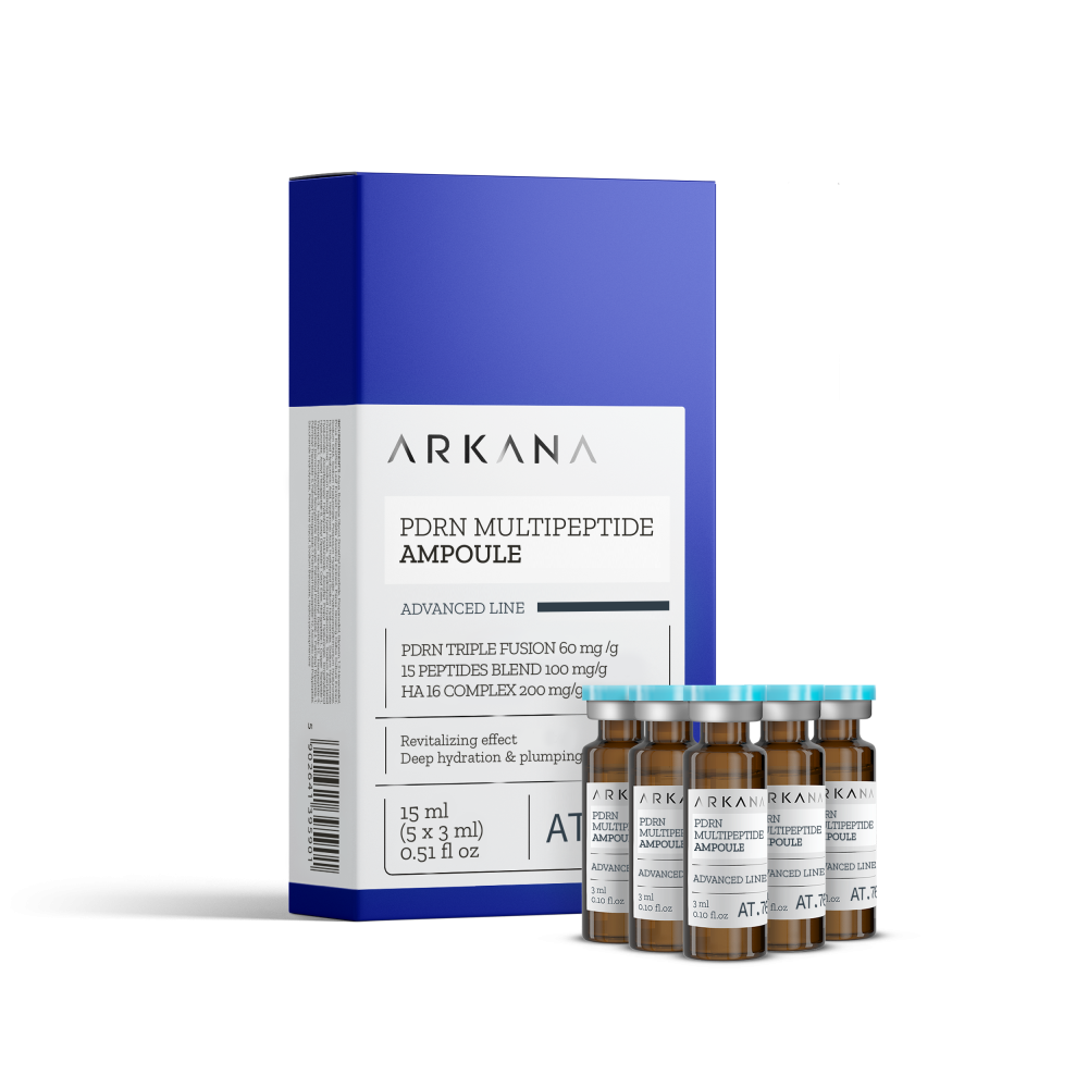 ARKANA PDRN Multipeptide Ampoule 5 × 3 ml