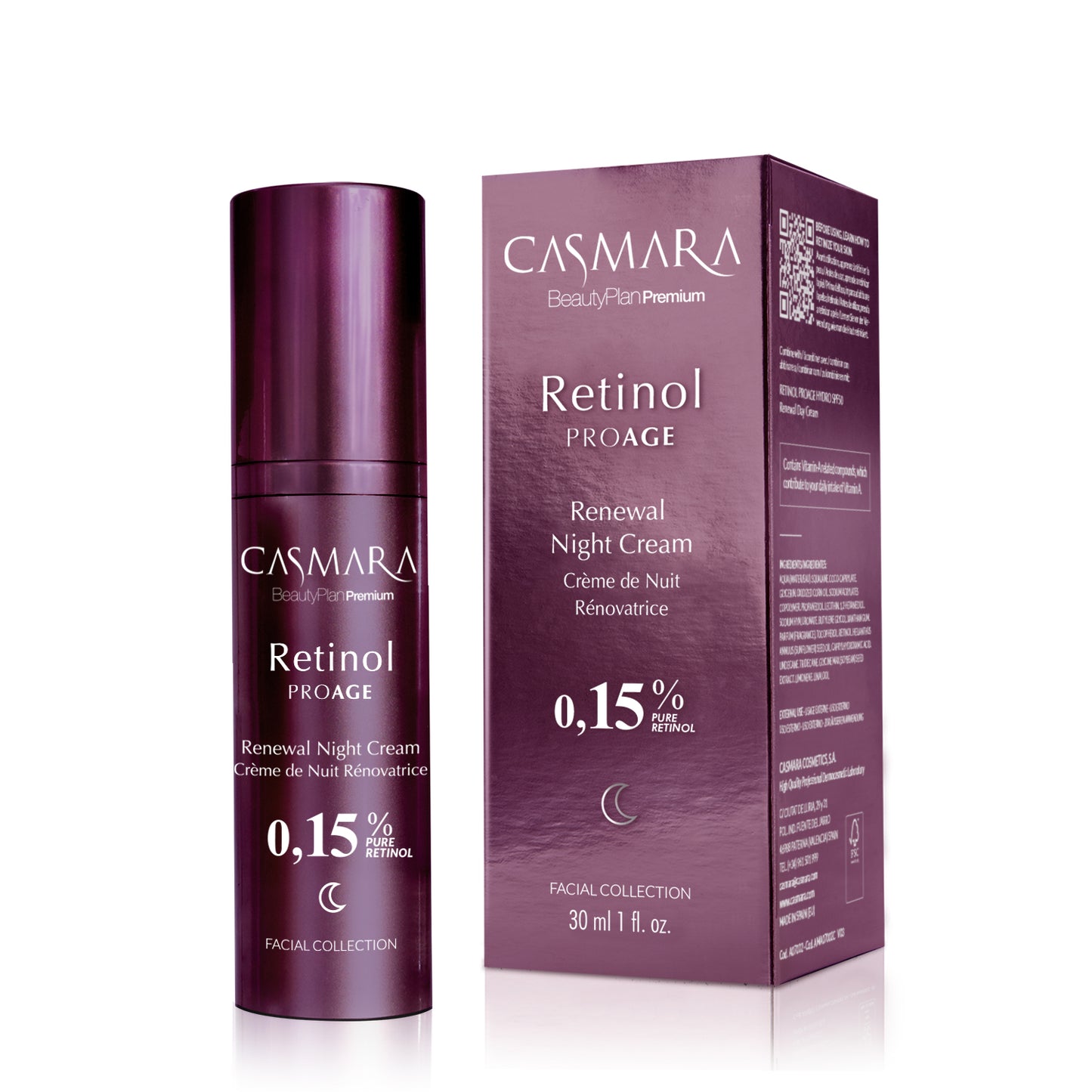 CASMARA RETINOL PROAGE RENEWAL NIGHT CREAM 0.5%