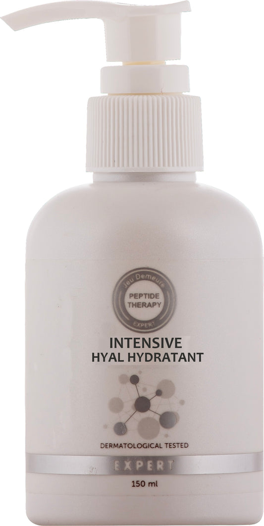 Intensive Hyal Hidratant — 150 ml

Hidratación hialurónica multinivel para una piel intensamente fresca, rellena y luminosa.