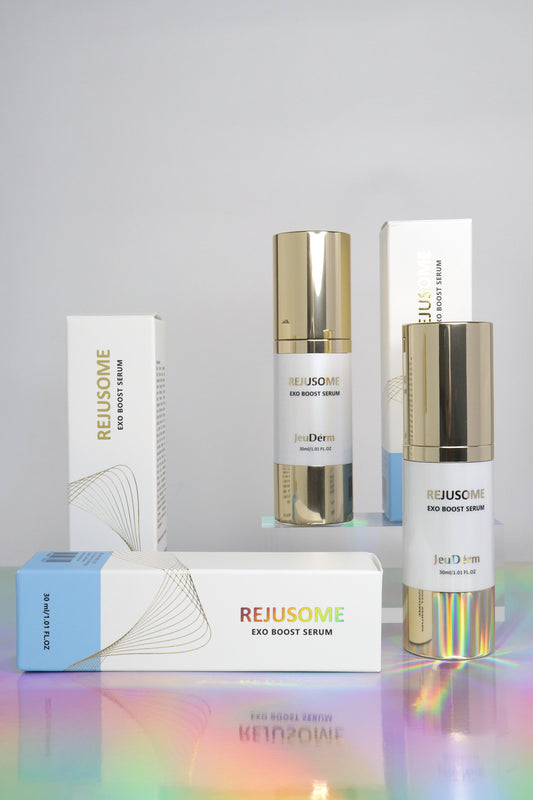 Rejusome Exo Boost Serum (30ml)  Suero regenerador intensivo con exosomas, péptidos y prebióticos para transformar la piel desde el interior