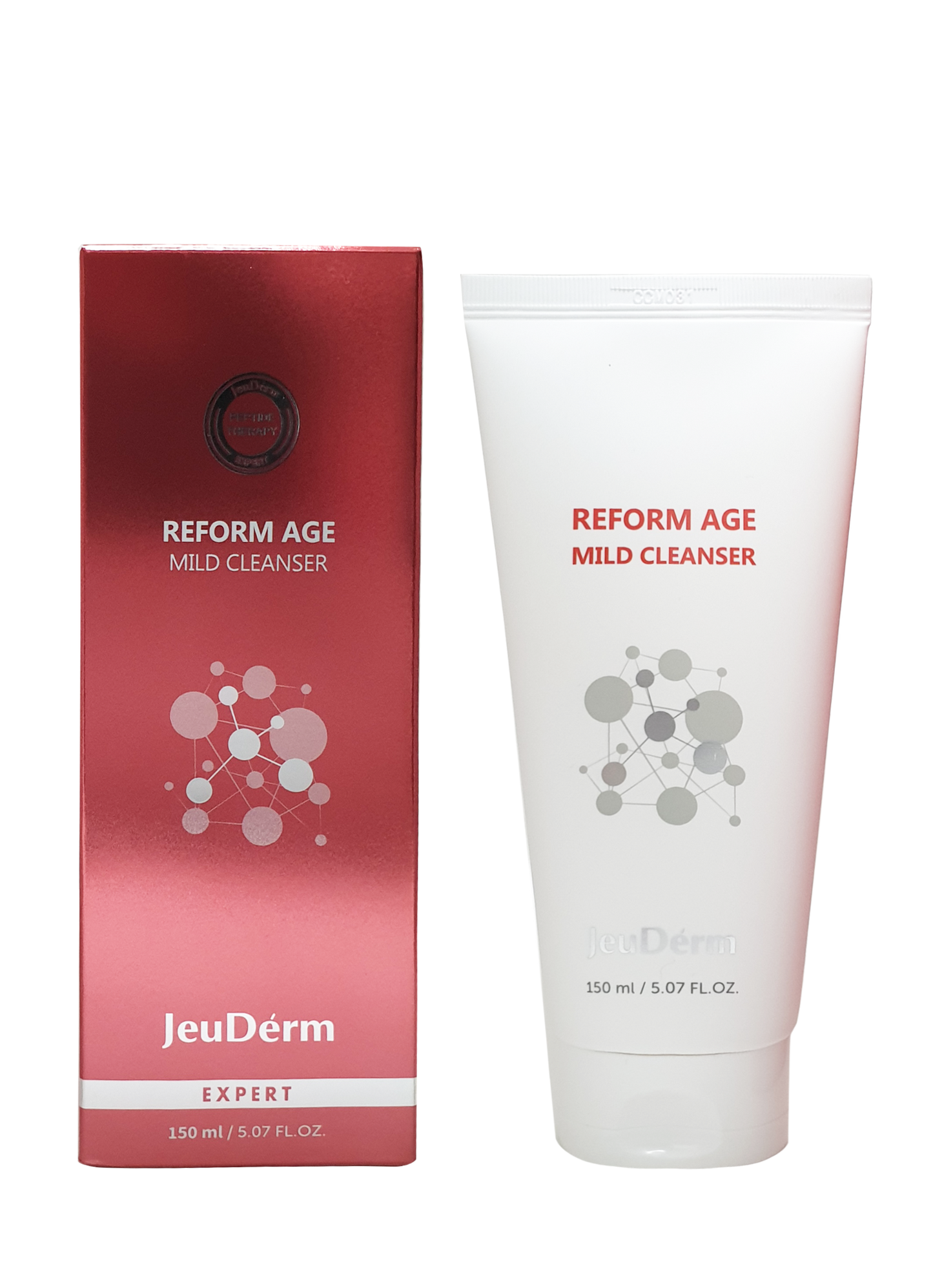 JeuDérm Reform Age Mild Cleanser (150ml)- Limpiador Facial con Péptidos y Prebióticos