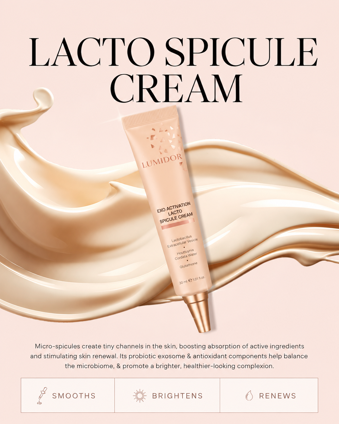 Lumidor EXO Activation Lacto Spicule Cream