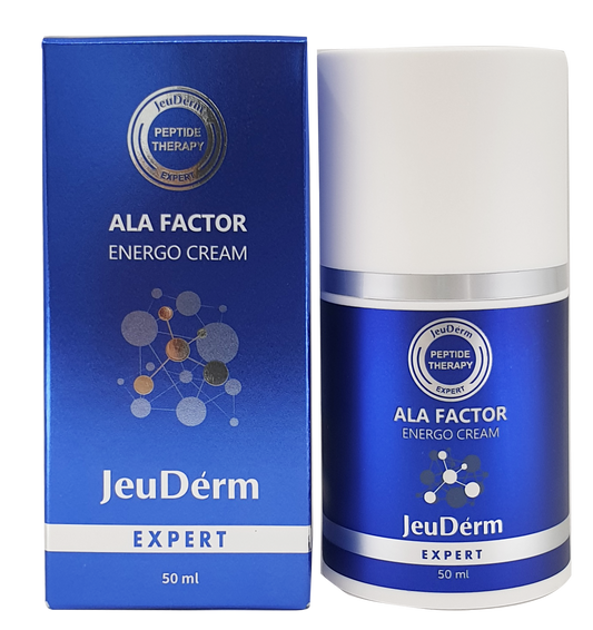 ALA FACTOR Energo Cream – Crema antiedad regeneradora con 5-ALA y péptidos