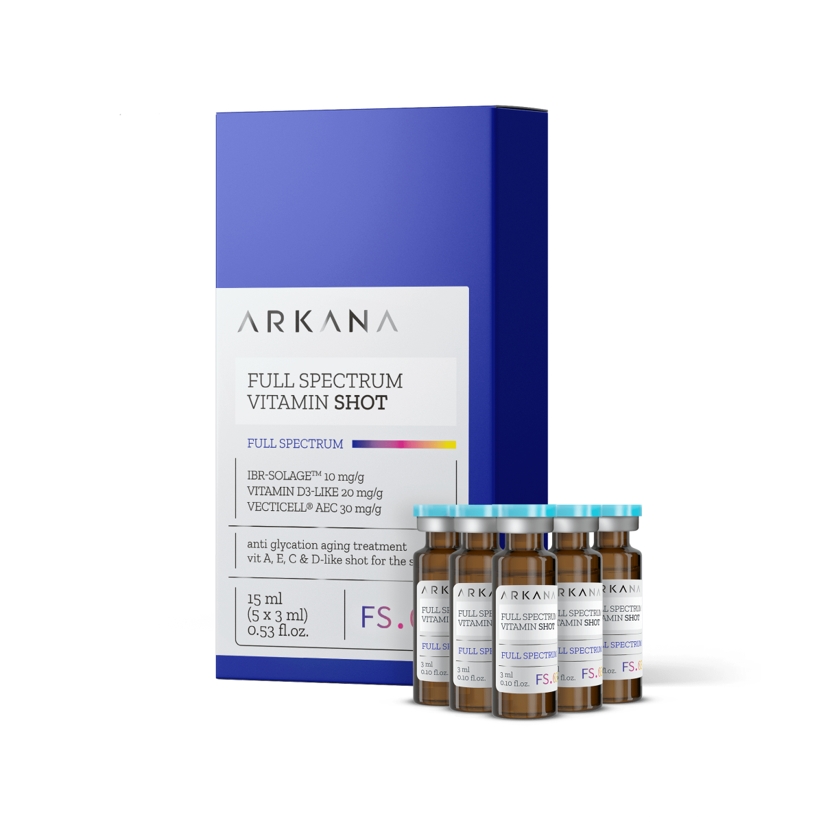 ARKANA Full Spectrum Vitamin Shot 5 × 3 ml