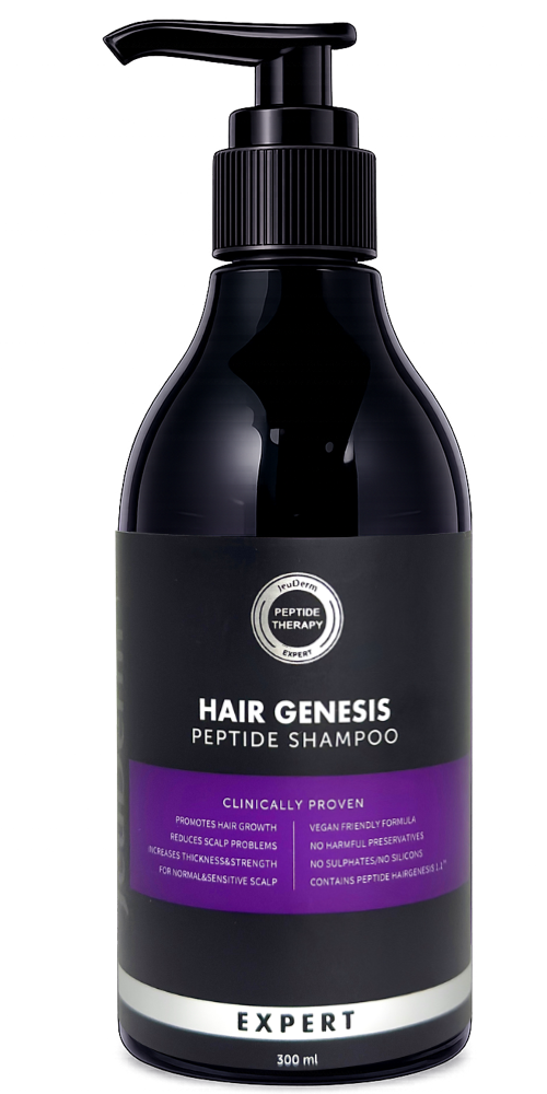 Hair Genesis Peptide Shampoo | Shampoo con Péptidos para Fortalecer y Estimular el Crecimiento Capilar