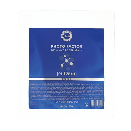 PHOTO FACTOR – Mascarilla de hidrogel 100% para terapia LED y fotoporación